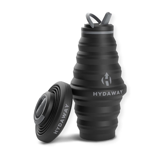 Foldrix 25oz Collapsible Water Bottle - BPA-Free, Leakproof, Lightweight, and Space-Saving - Perfect for Hiking, Travel, and All-Day Hydration